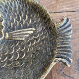 Brass fish ashtray or pocket emptier