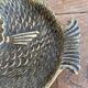 Brass fish ashtray or pocket emptier