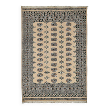 Turkish Handknotted Wool Oushak Rug 165 cm x 234 cm