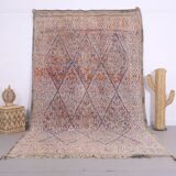 Vintage Moroccan Rug 199 x 327 cm - Moroccan rug - Berber Rug Handmade