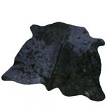 Black cow skin