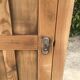 Armoire parisienne 1 porte bois brut