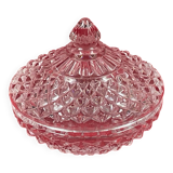 Drageoir en verre moulé Art déco