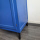 Vintage blue boarding wardrobe
