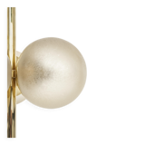 Pair of large brass table lamps by Kaiser, Germany, 1970s.