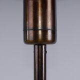 Swedish art deco floor lamp 1930s bronze patinated brass