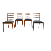 Série de quatre chaises par McIntosh