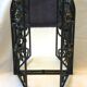 Art Nouveau wrought iron mirror