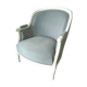 Fauteuil bergère de style Louis XVI restauré