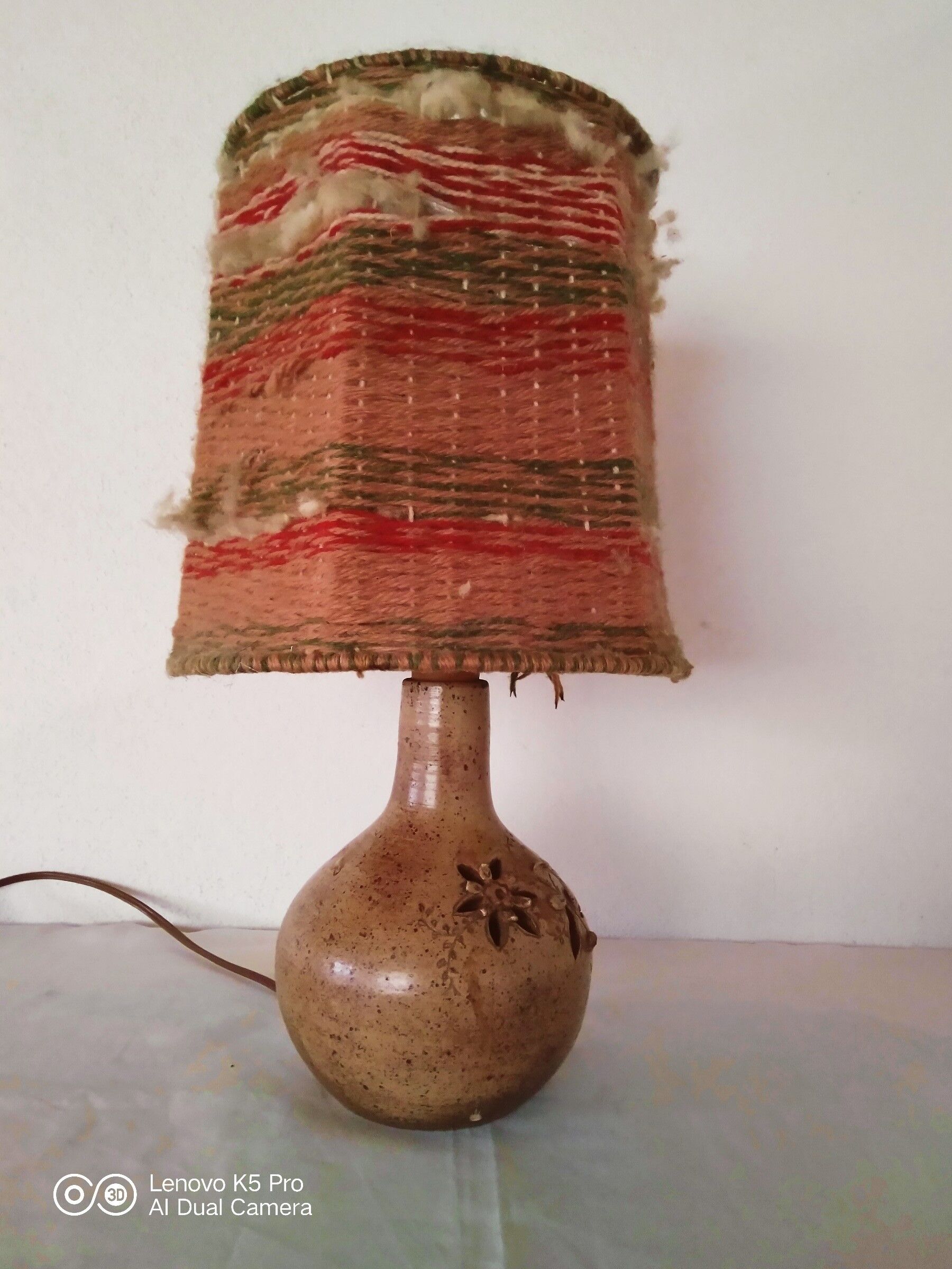 Sandstone lamp