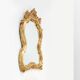 Mid-Century Baroque Style Gilded Mirror, France, 1950s