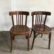 Paire de chaises bistrot Baumann