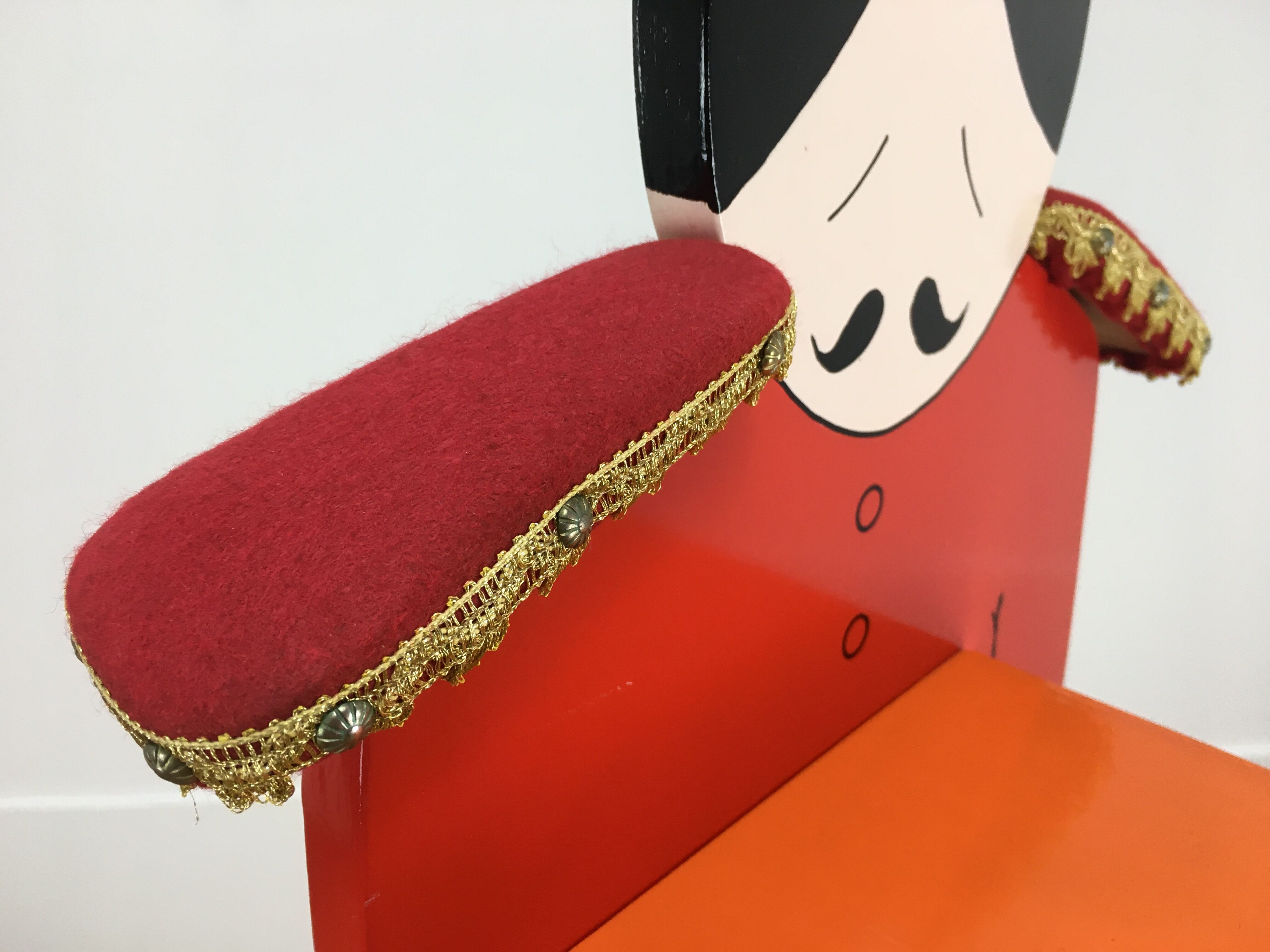 Night valet "Butler" with extravagant style, 60s