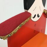 Night valet "Butler" with extravagant style, 60s