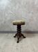 Tabouret de piano en noyer