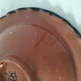 Moroccan handmade turquoise earthenware plate – Safi