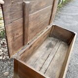 Chest , old 18th century oak