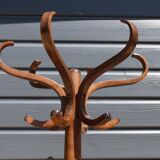 Baumann parrot coat rack simple dark beech