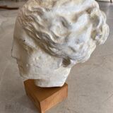 Antique plaster head