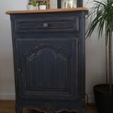 Midnight blue vintage buffet