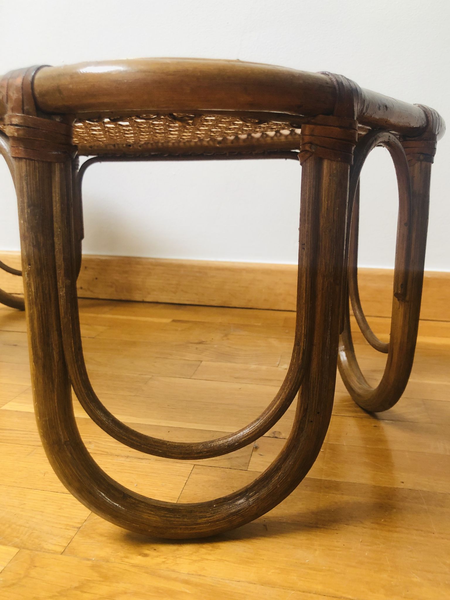 Rattan table