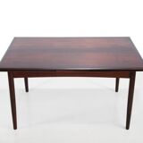 Rosewood Danish design extendable dining table, 1960's