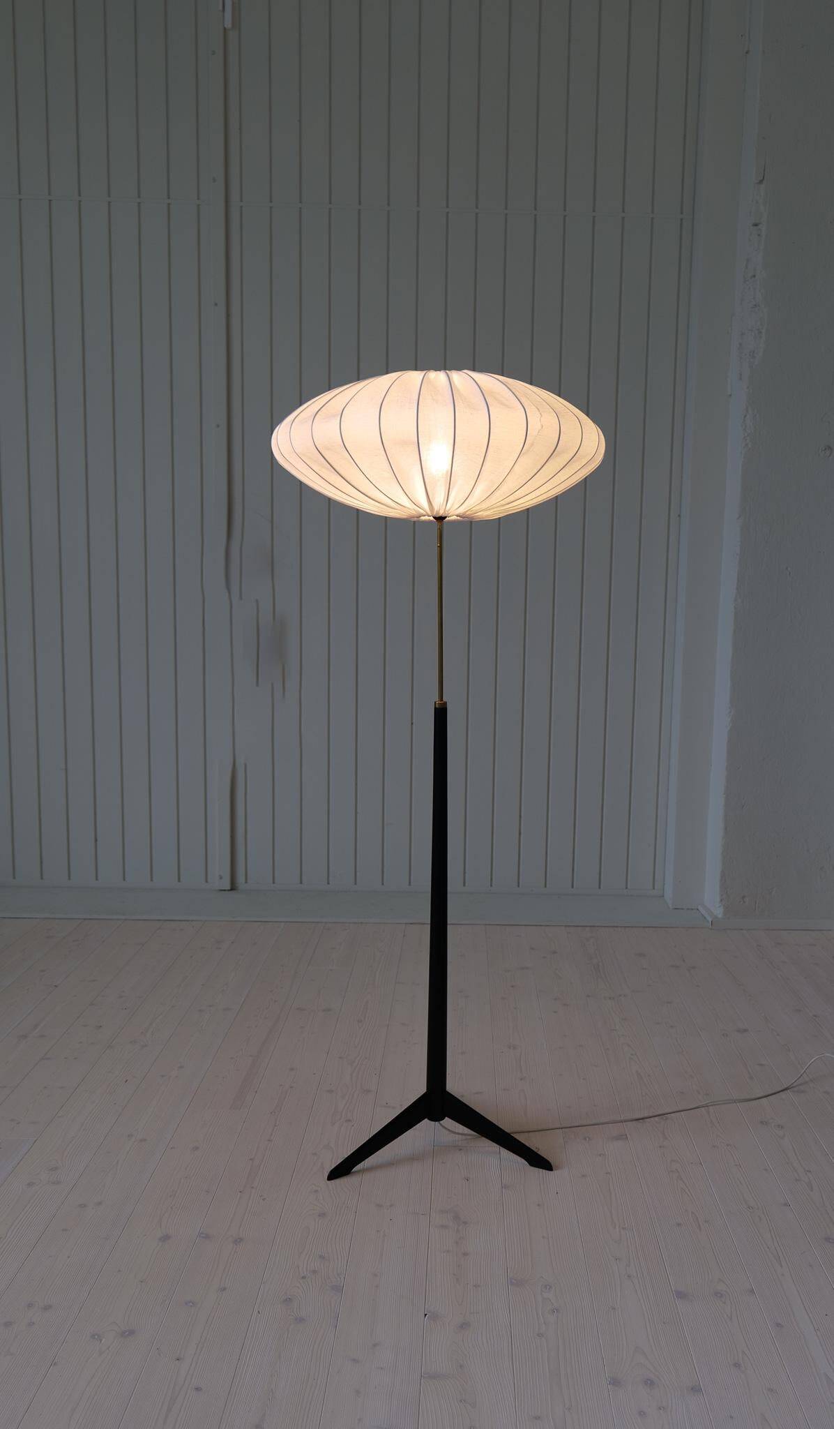 Mid-Century Modern Floor Lamp, Model G-34, Bergboms, Sweden, 1960s
