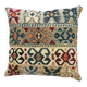 Coussin carré en tissu Gobelin ethnique