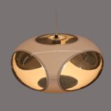 Space age bug eye UFO ceiling lamp *** Massive *** white model *** Belgium