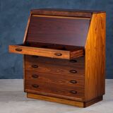 Rosewood Secretary by Dyrlund, Denmark, 1970s
