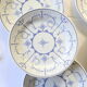 Set of 6 dessert plates Boch La Louvière Belgium, vintage, Belgium