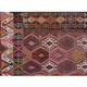 Vintage Turkish rug from Oushak, hand-woven 115x375 cm