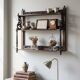Mahogany shelf Napoleon III