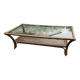 Table basse en bambou et rotin