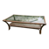 Table basse en bambou et rotin