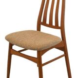 Set van 4 teak deense Vamdrup eetkamerstoelen 'Rudbol'