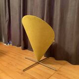 Chaise conique, modèle K1, conçue par Verner Panton, Plus-Linje, Danemark, années 1950