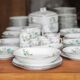 Limoges porcelain table service J.R.S Paradise bird, decor