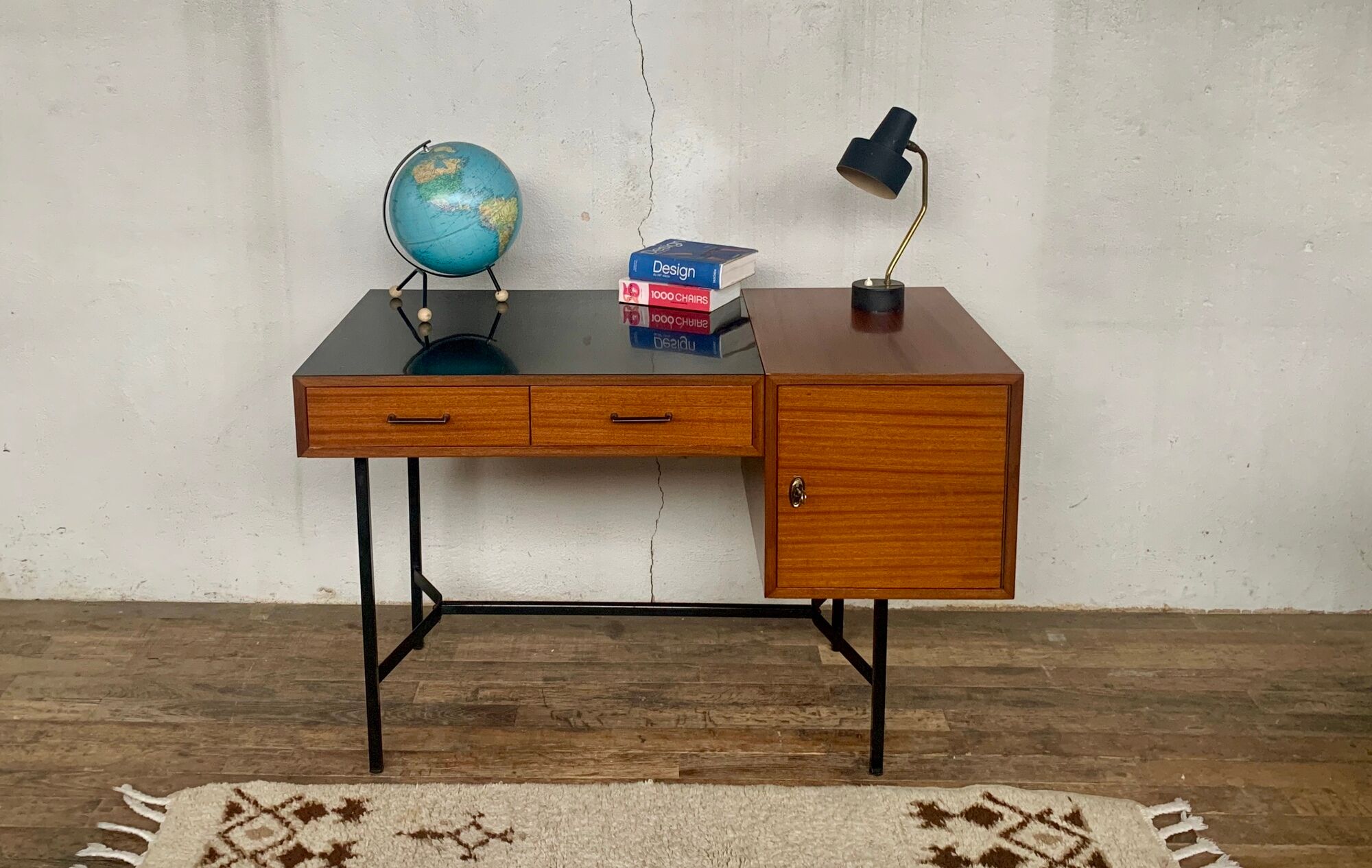 Vintage office french modernist 1950s