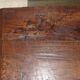 Louis XIII oak bank safe