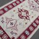 Handmade indian indian vintage rug 121cm x 189cm 1970s