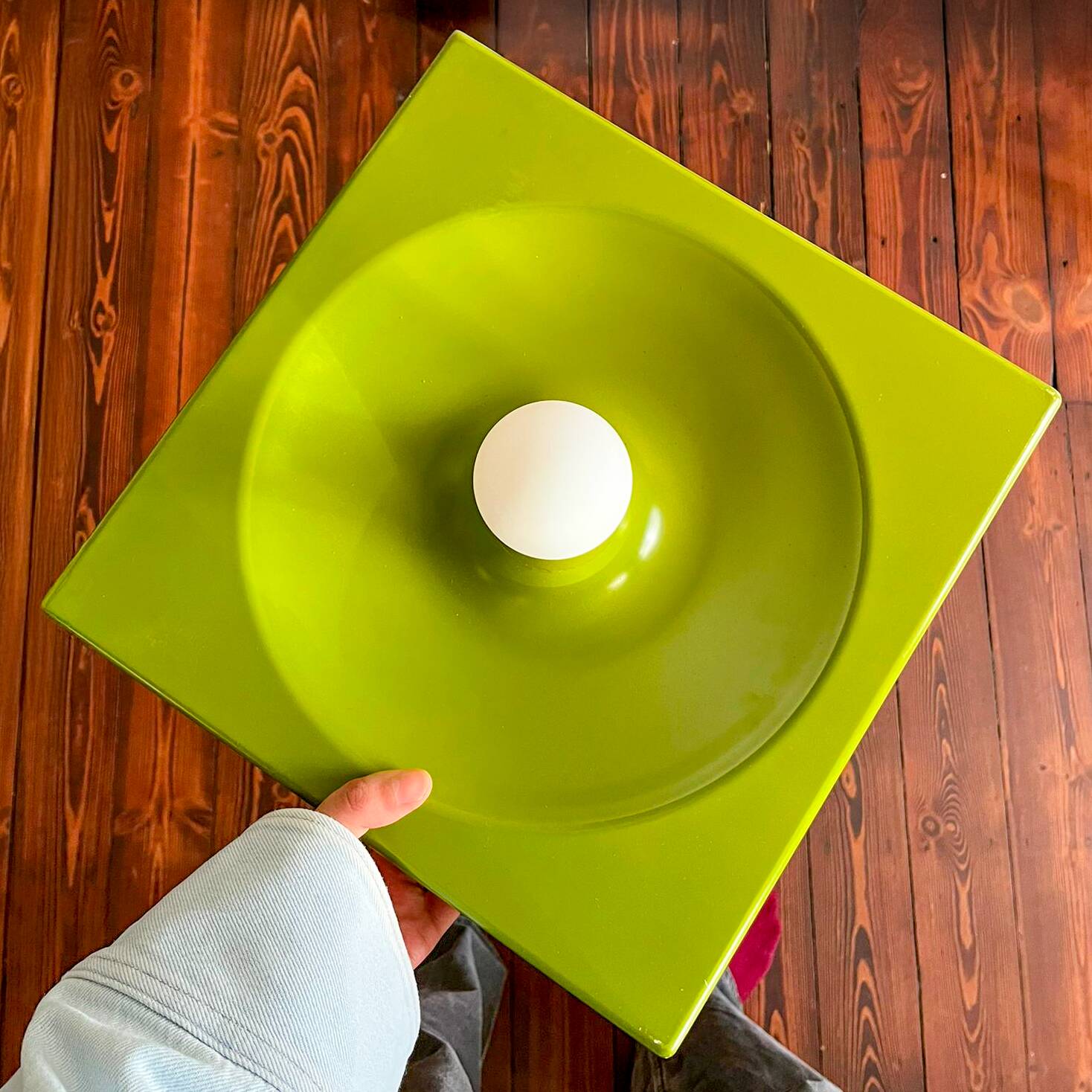 Quadro wall light from the 70s by Jürgen Lange for Schönbuch