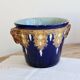 Antique cache-pot Gustave De Bruyn Fives-Lille - 19th century - Glazed ceramic