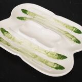 Lot of 4 Dish Minton Faience circa 1900 Asparagus Majolica