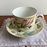 Déjeuner (tasse/sous tasse) porcelaine anglaise