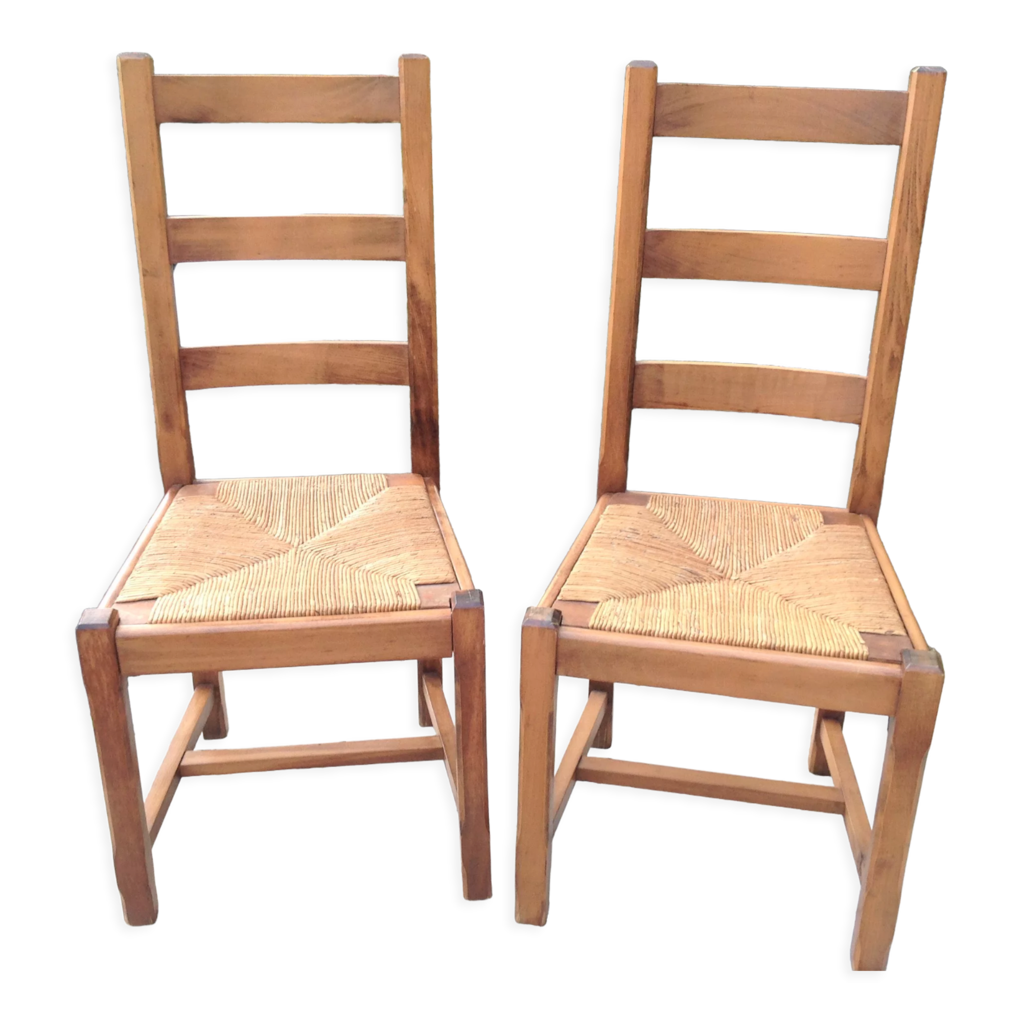 Pair of mulched / vintage chairs 60s-70s