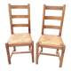 Pair of mulched / vintage chairs 60s-70s