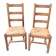 Pair of mulched / vintage chairs 60s-70s