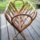 Rattan magazine holder