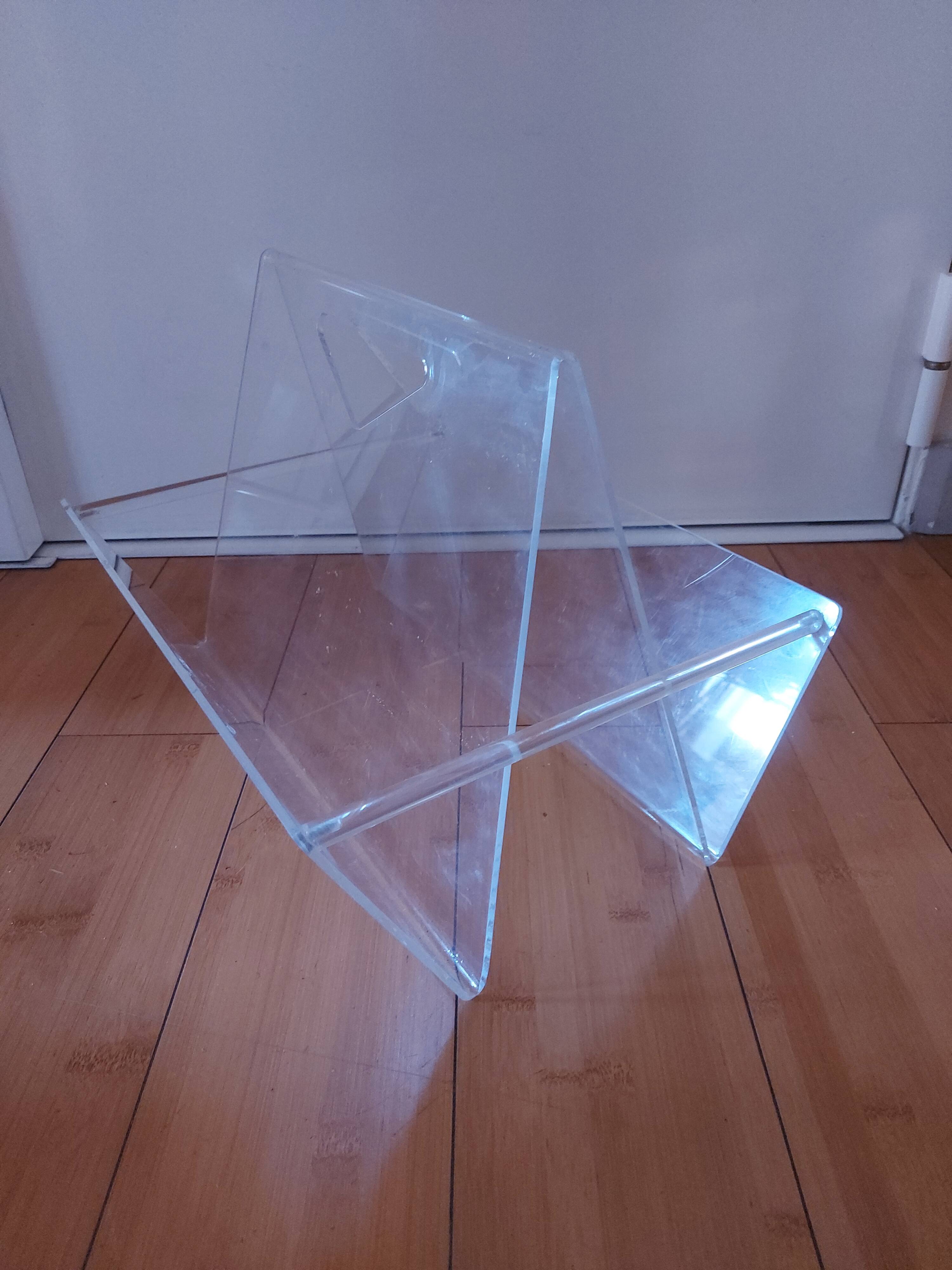 Plexi magazine holder 80'S